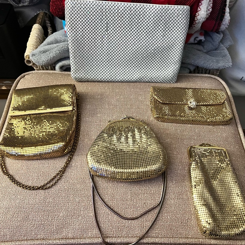 Vintage Whiting & Davis Evening Bags